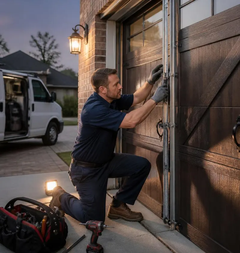 Off Track Door Repair in Georgetown